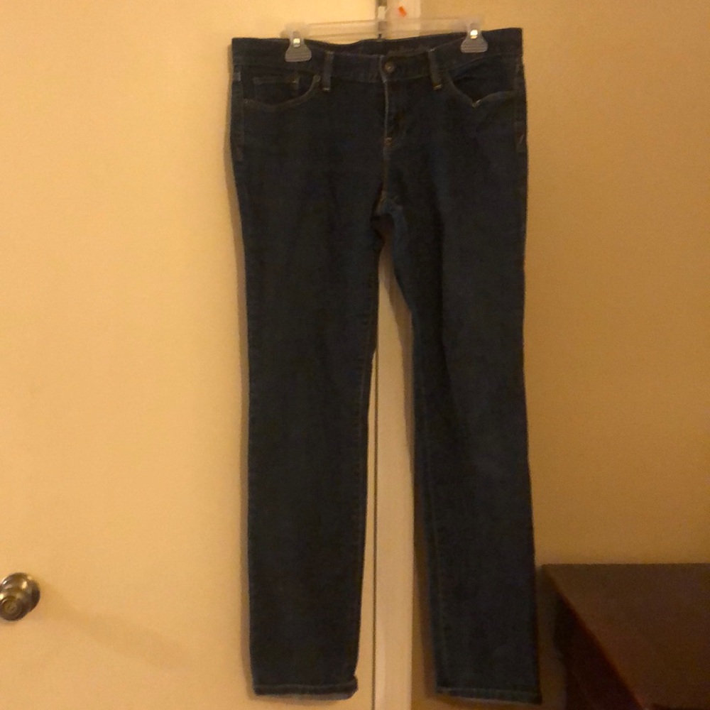 Loft modern slim jeans, size 8